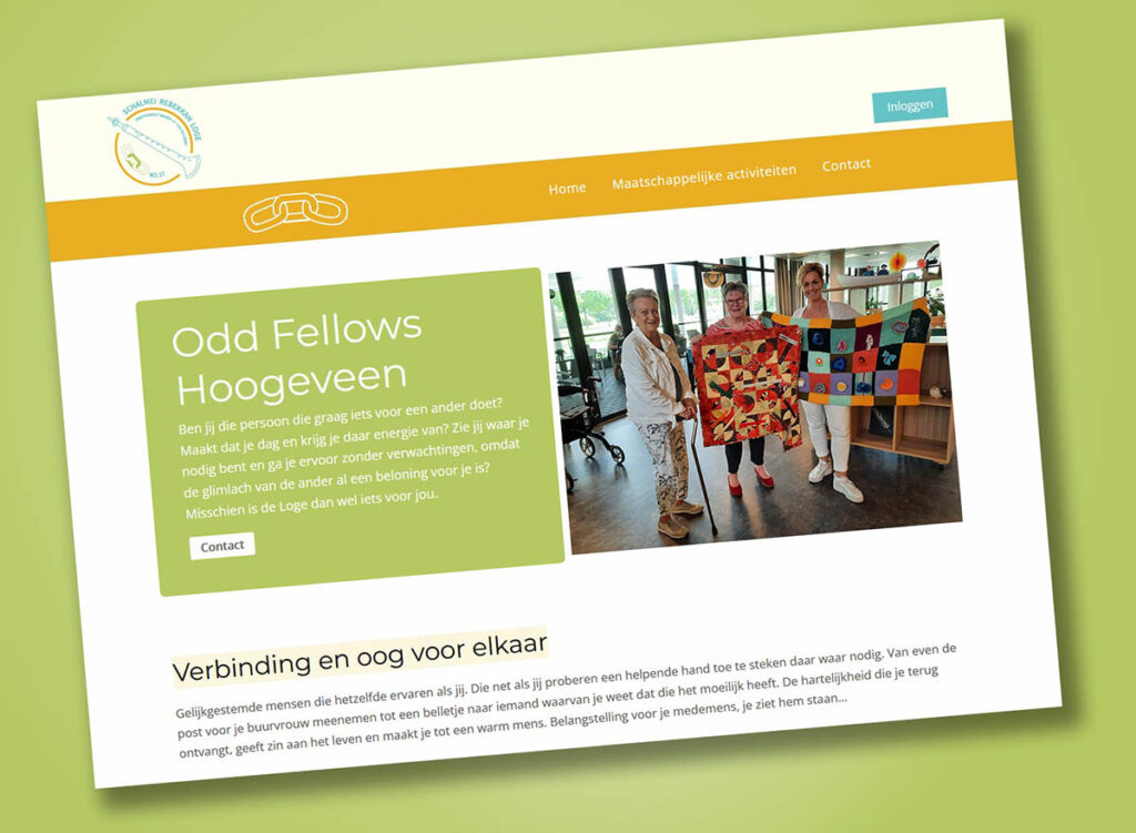 Nieuwe website Schalme Rebekkah Loge Hoogeveen